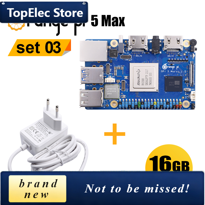 Orange Pi 5 Max Rk3588 - توب إلك أورانج باي 5 ماكس