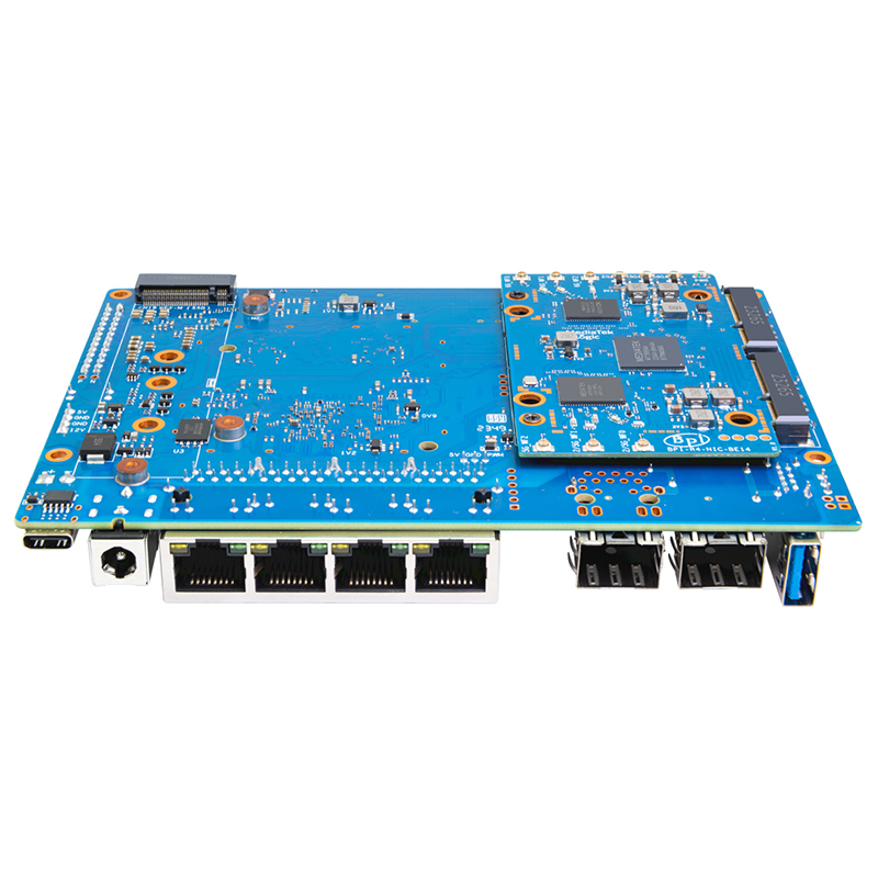 وحدة واي فاي 7 من نوع Banana P - مراجعة Bananapi Bpi R4 Wifi 7 وسعره