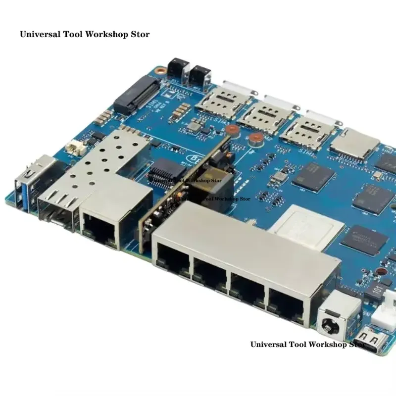 لوحة راوتر واي فاي 7 من نوع Ba - مراجعة Bananapi Bpi R4 Wifi 7 وسعره
