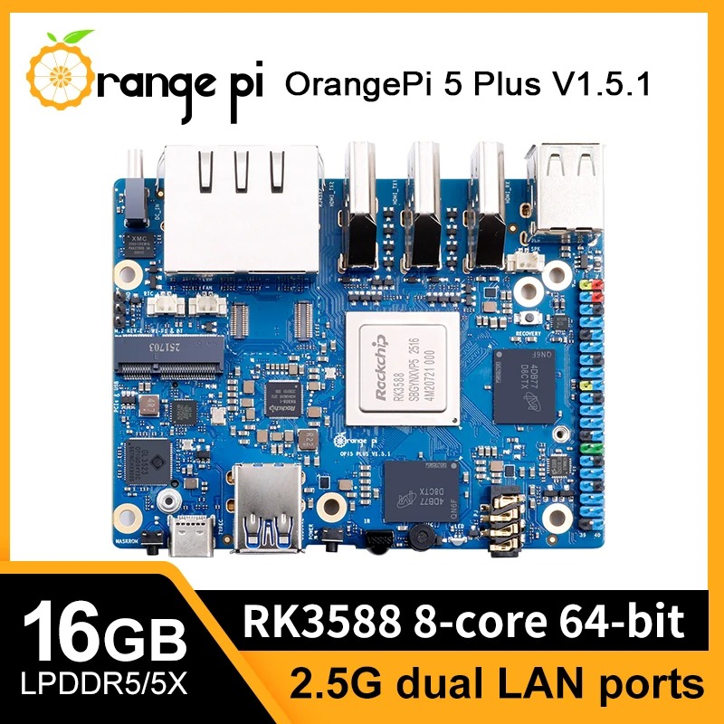 توب إلكتريك أورانج باي 5 بلس 1 - مراجعة Rk3588 Mini Pc Board وسعره