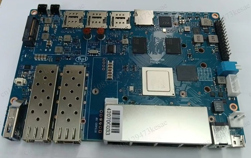 لوحة راوتر Banana Pi BPI-R4 Wi - مراجعة Bananapi Bpi R4 Wifi 7 وسعره