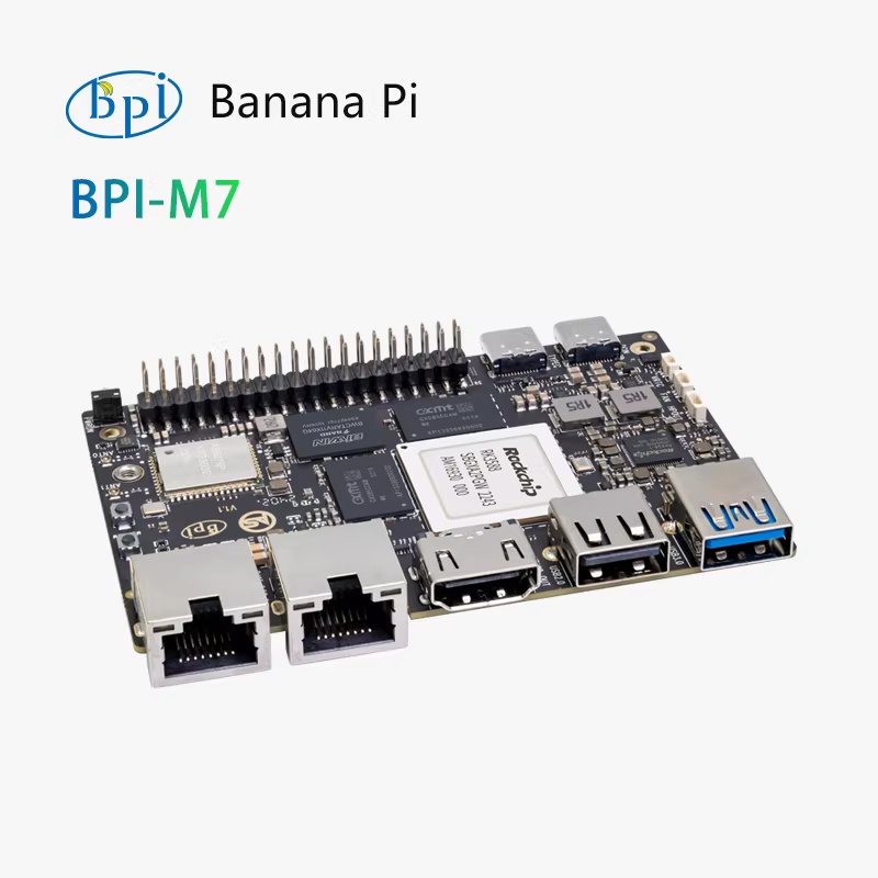 لوحة تطوير الذكاء الاصطناعي Ba - مراجعة Banana Pi Bpi M7 Rk3588 وسعره