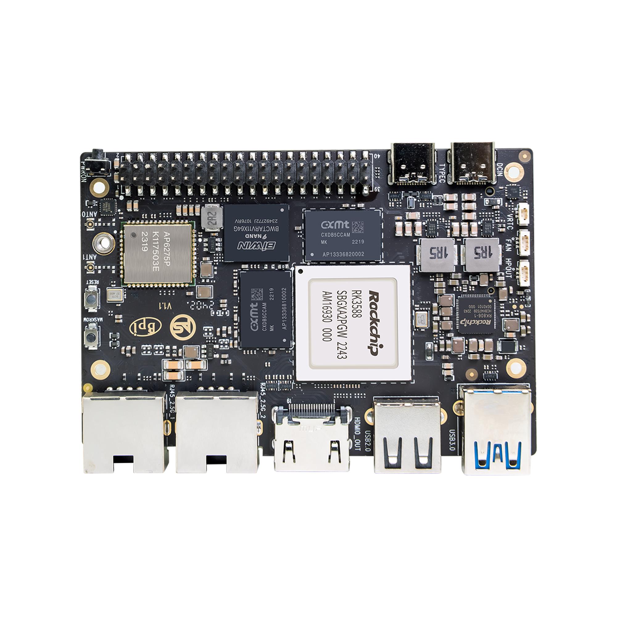 بانانا باي BPI-M7 مع معالج Roc - مراجعة Banana Pi Bpi M7 Rk3588 وسعره