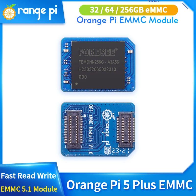 وحدة Woli Orange Pi بسعة 32 جي - مراجعة Orange Pi 5 Plus 32Gb وسعره