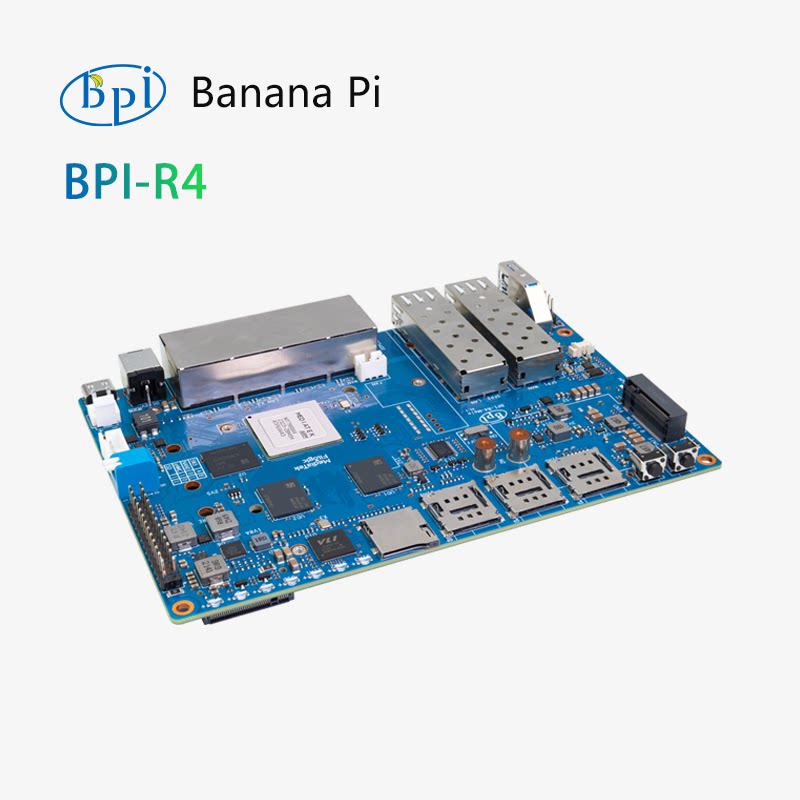 بانانا باي BPI-R4 لوحة تطوير ر - مراجعة Bananapi Bpi R4 Wifi 7 وسعره