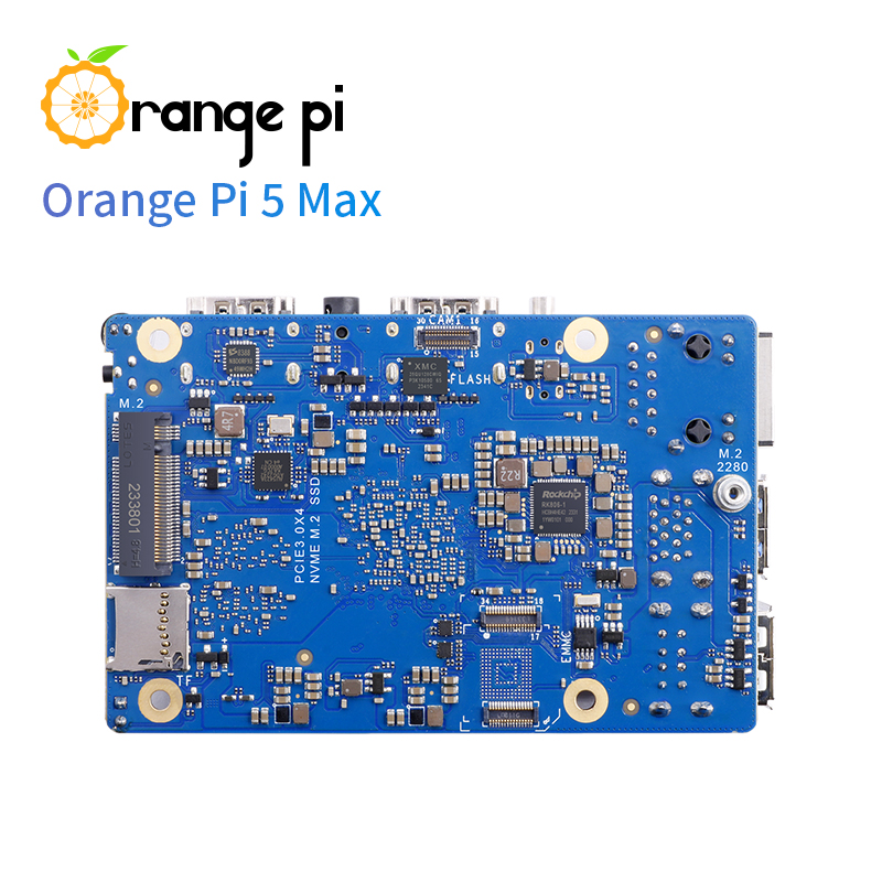 توب إلك أورانج باي 5 ماكس 16 ج - مراجعة Rk3588 Mini Pc Board وسعره